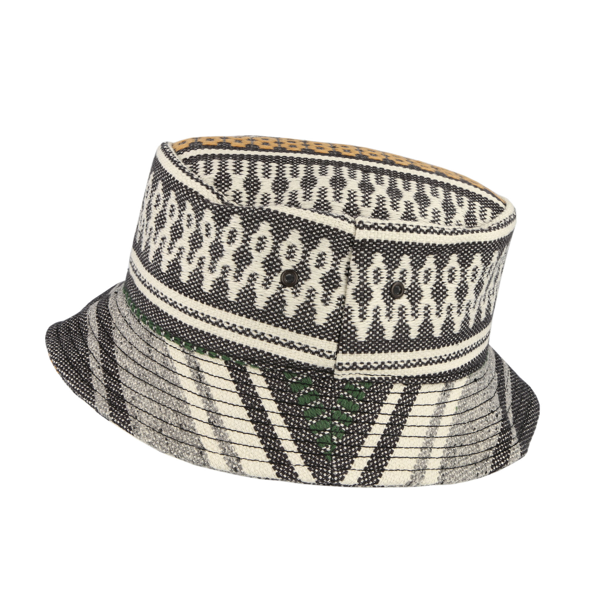 Neighborhood Mexican Blanket Bucket Hat Gray Bucket Hats Close-up | Overkill