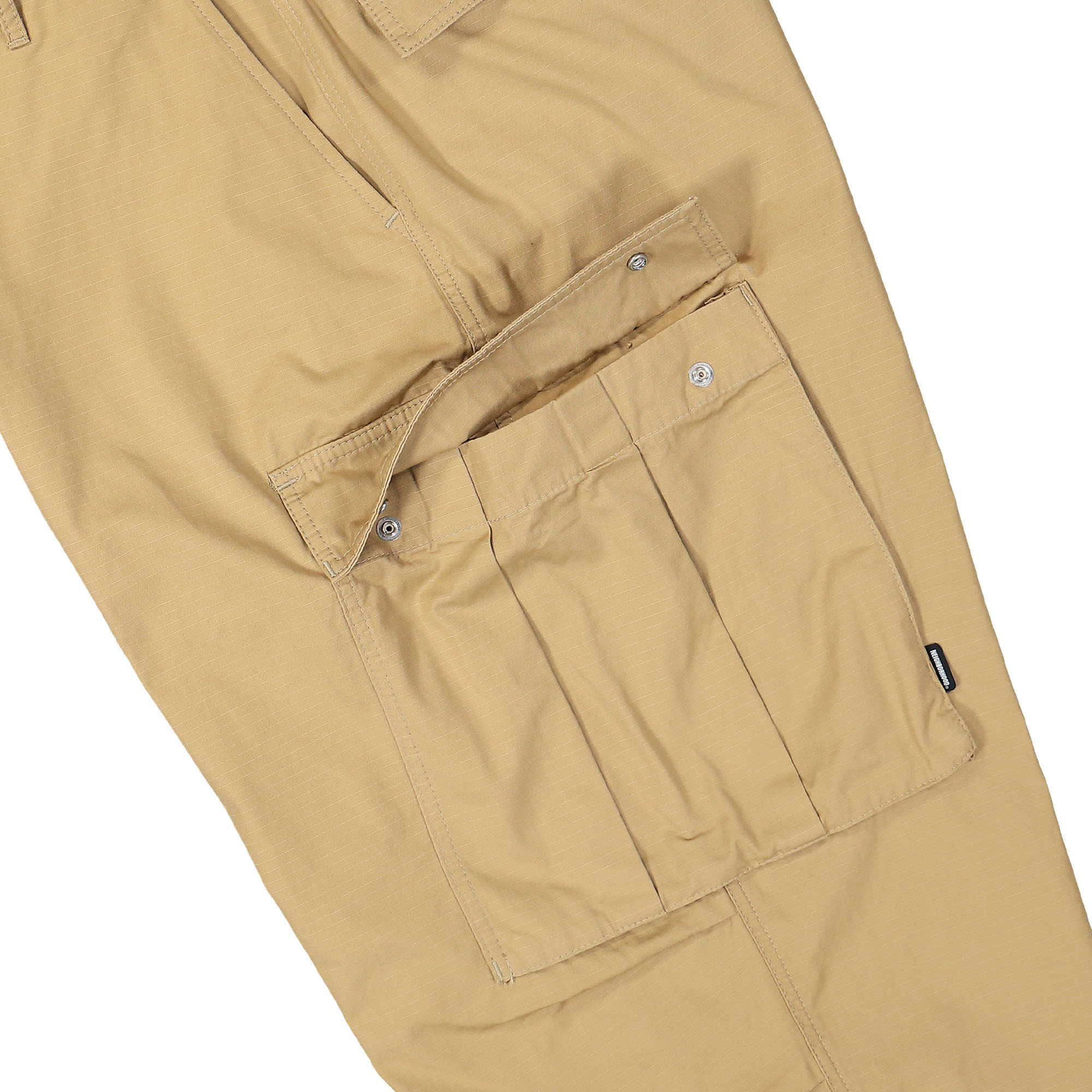 Neighborhood Wide Cargo Pants Beige Cargo Pants Detail view 4 | Overkill