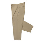 Neighborhood Slanted Tuck Pants Beige Casual Pants Close-up | Overkill