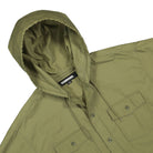 Neighborhood Hooded LS Shirt Jacket Olive Drab Jackets Material | Overkill