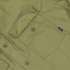 Neighborhood Hooded LS Shirt Jacket Olive Drab Jackets Detail view 1 | Overkill