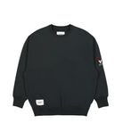 WTAPS AII 01 / Sweater / Cotton. Protect Black Sweatshirts 232ATDT-CSM18 / Black | Overkill