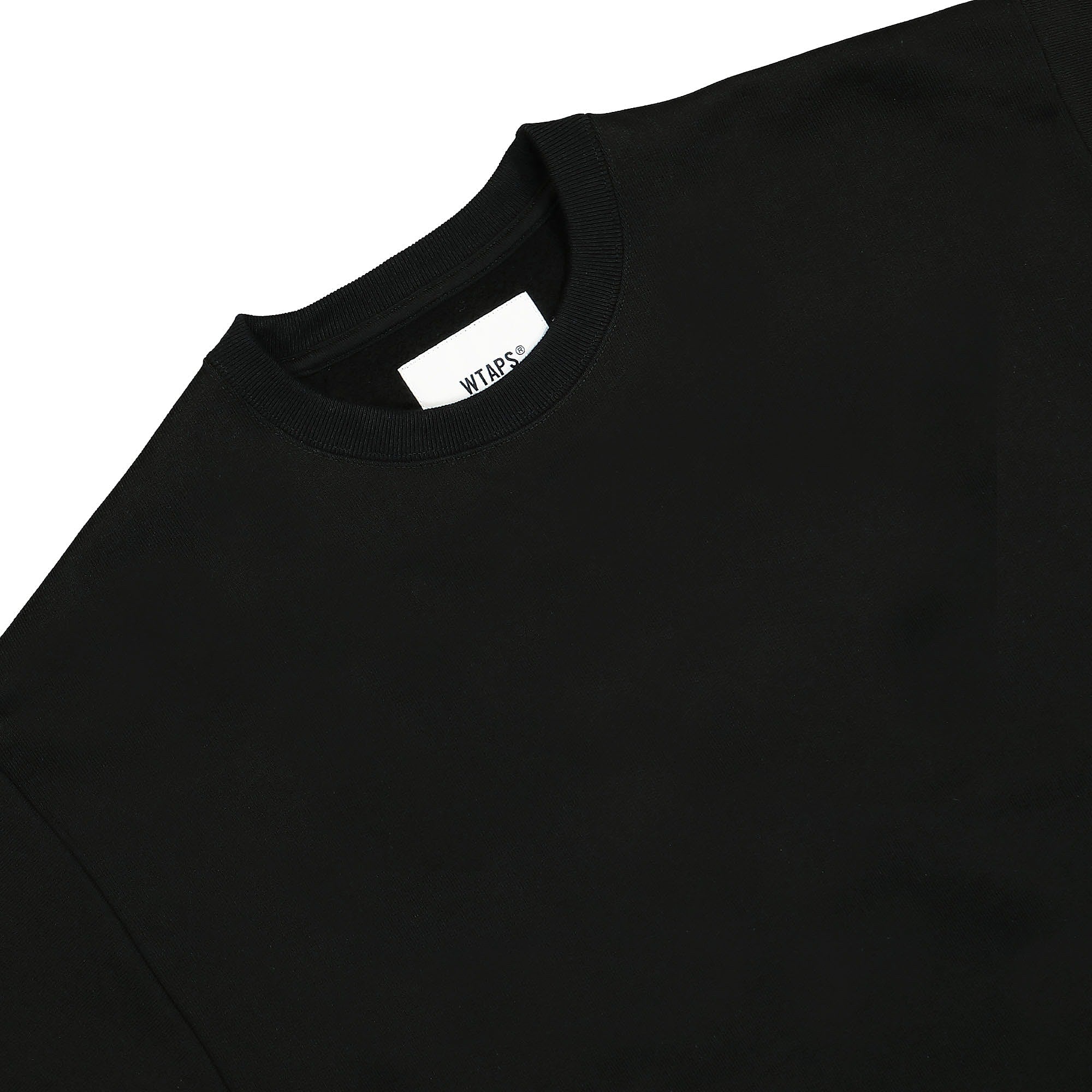 WTAPS Obj 01 / Sweater / Cotton. Beak 232ATDT-CSM19 / Black | OVERKILL