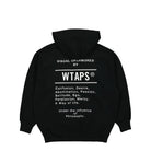 WTAPS Obj 06 / Hoody / Cotton. Containing Black Hoodies Close-up | Overkill