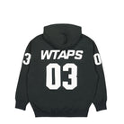 WTAPS Obj 02 / Hoody / Cotton. Protect Black Hoodies Close-up | Overkill