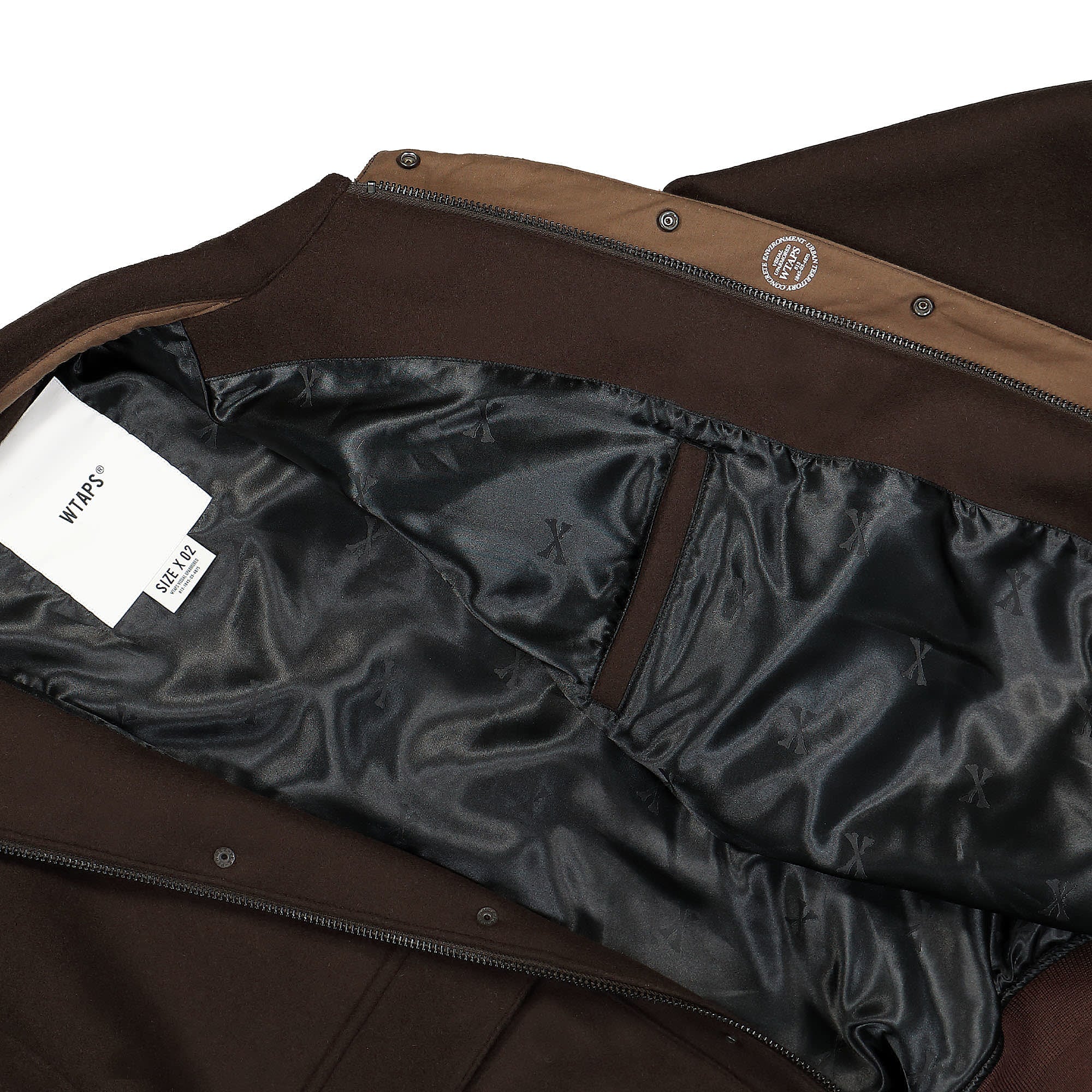 WTAPS JFW-01 / Jacket / Wony. Melton Brown Jackets Detail view 1 | Overkill