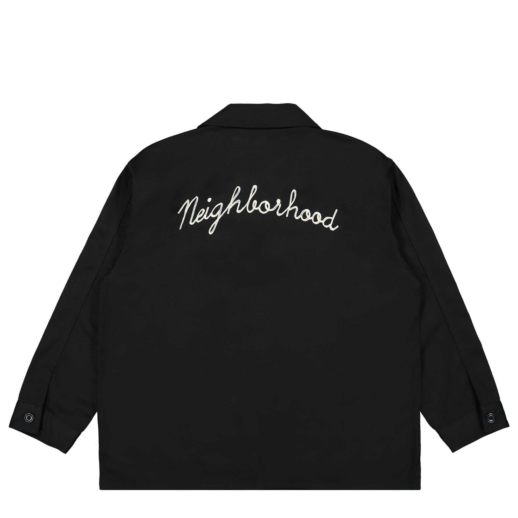 Neighborhood Coverall Jacket Black Jackets Close-up | Overkill