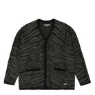 Neighborhood Tiger Pattern Mohair Cardigan Black Cardigans 232FUNH-KNM02 / Black | Overkill