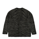 Neighborhood Tiger Pattern Mohair Cardigan Black Cardigans Material | Overkill