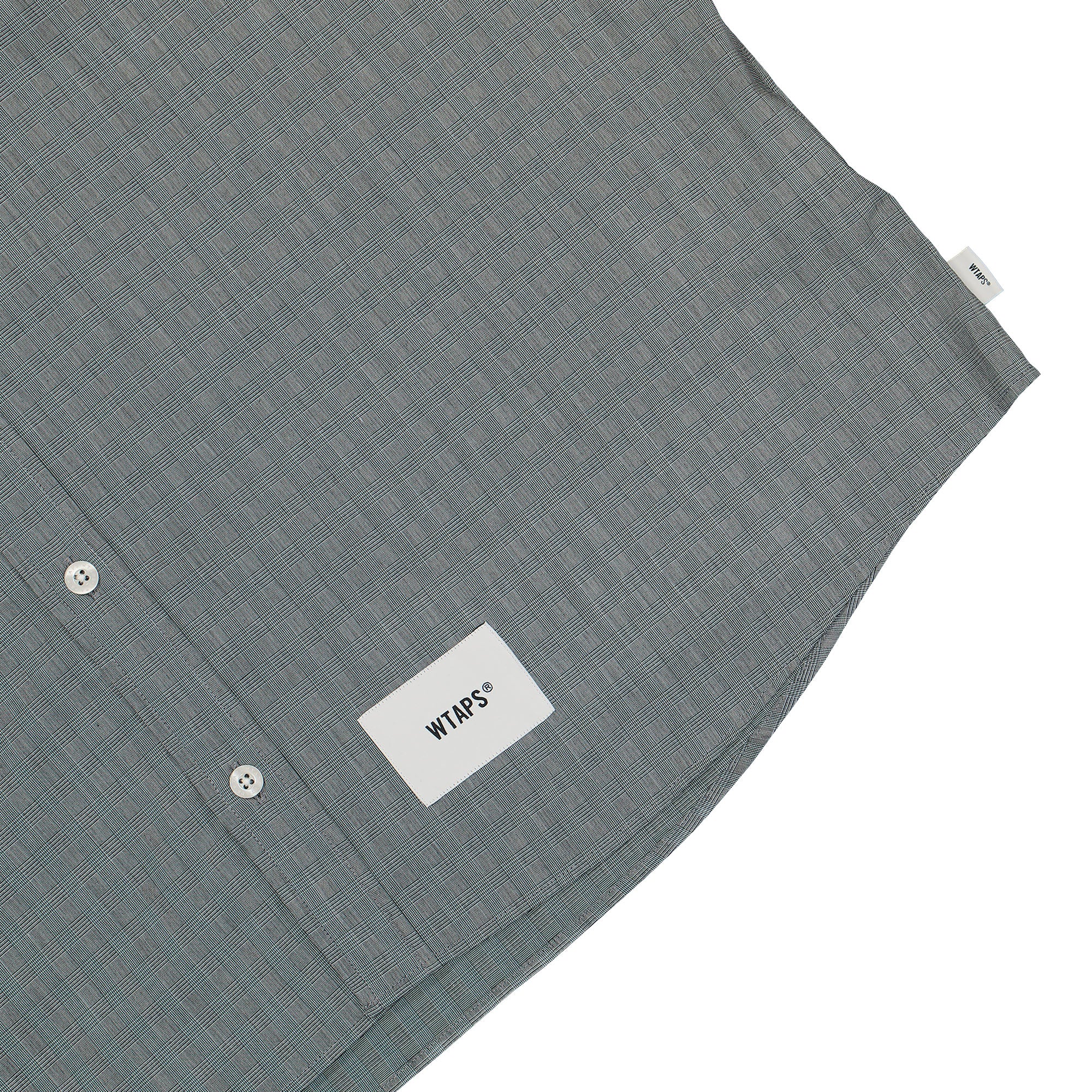 WTAPS BD 02 Broadcloth. Protect Shirt Black Shirts Detailfoto | Overkill