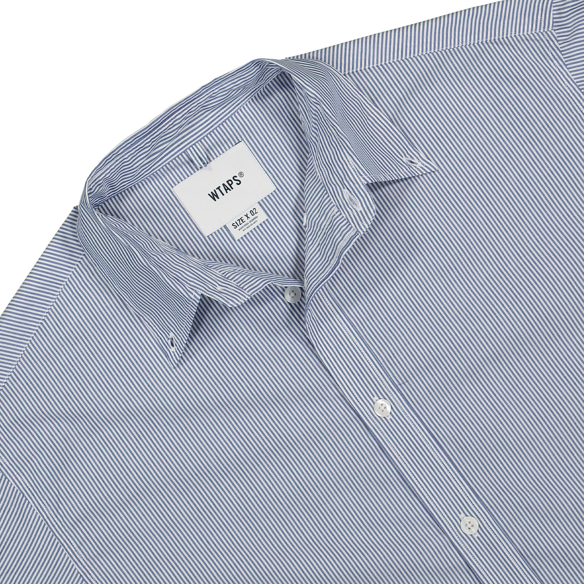 WTAPS BD 03 LS Protect Shirt Blue Shirts Material | Overkill