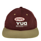 WTAPS T-6M 02 Protect Cap Burgundy Caps Detailfoto | Overkill