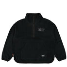 Neighborhood Fleece Half Zip LS Shirt Black Sweatshirts 232OKNH-CSM06 / Black | Overkill