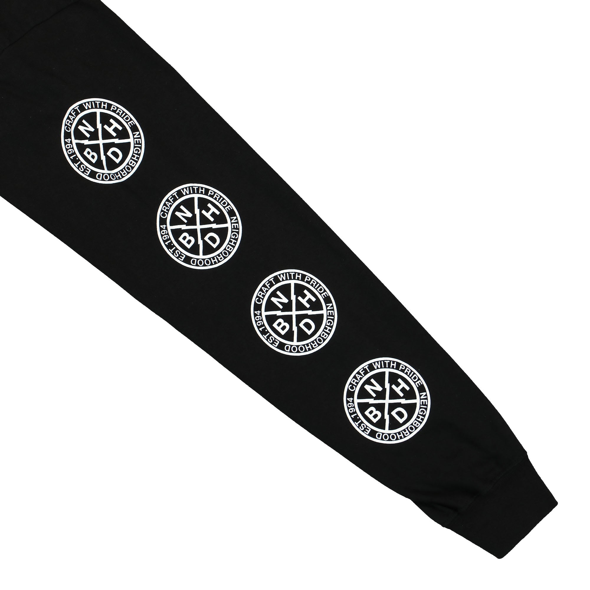 Neighborhood NH. LS-7 Tee Black T-Shirts Detailfoto | Overkill