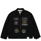 Neighborhood Melton Zip Up Jacket Black Jackets 232SPNH-JKM02 / Black | Overkill