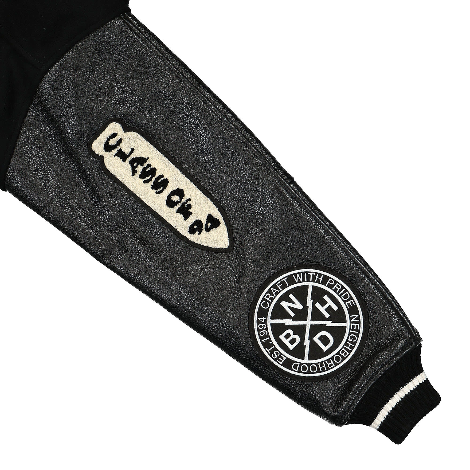 Neighborhood Stadium Jacket Black Bomber & Varsity Jackets Detail view 1 | Overkill