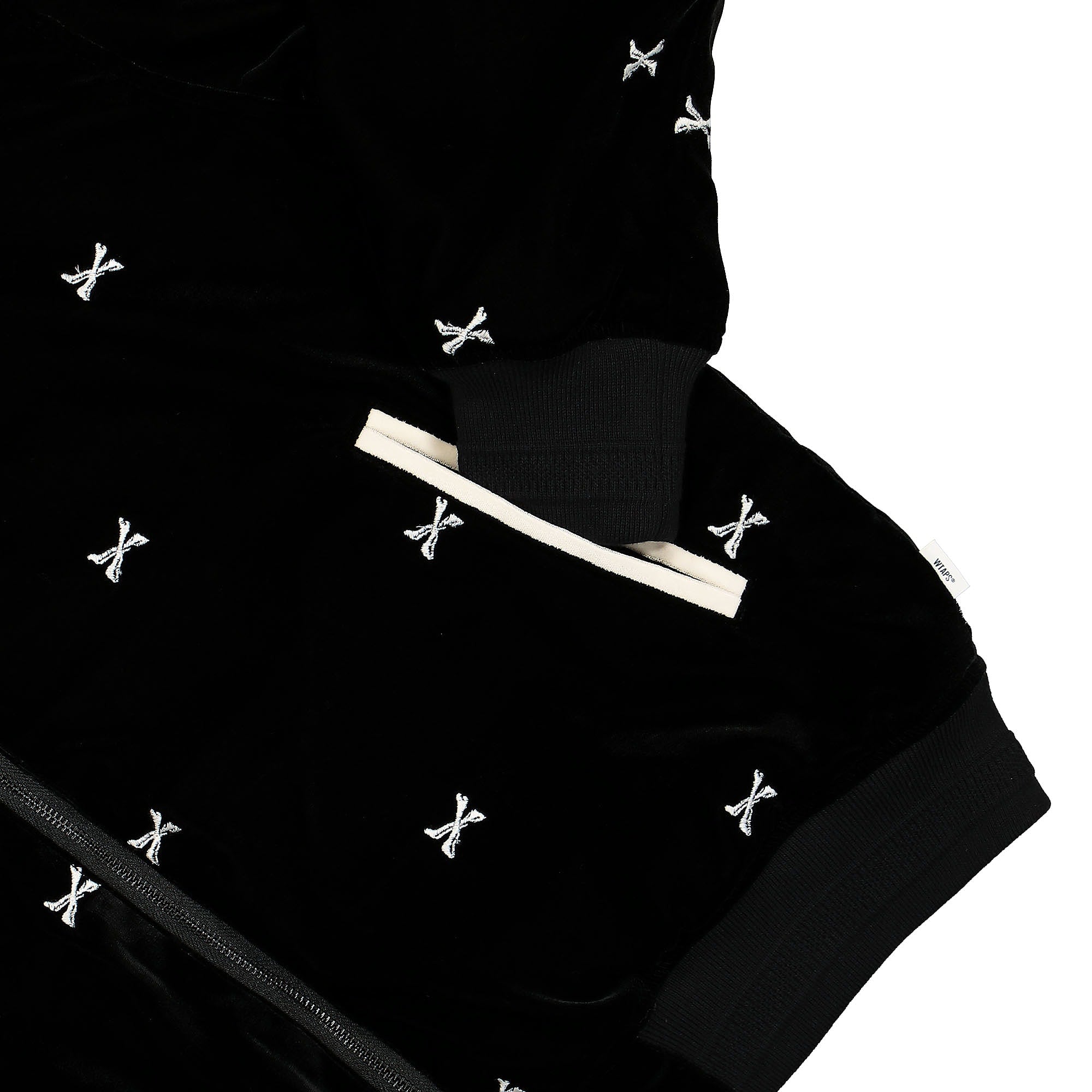 WTAPS Gutter / Jacket / Poly. Vvt. Textile Black Bomber & Varsity Jackets Detail view 2 | Overkill