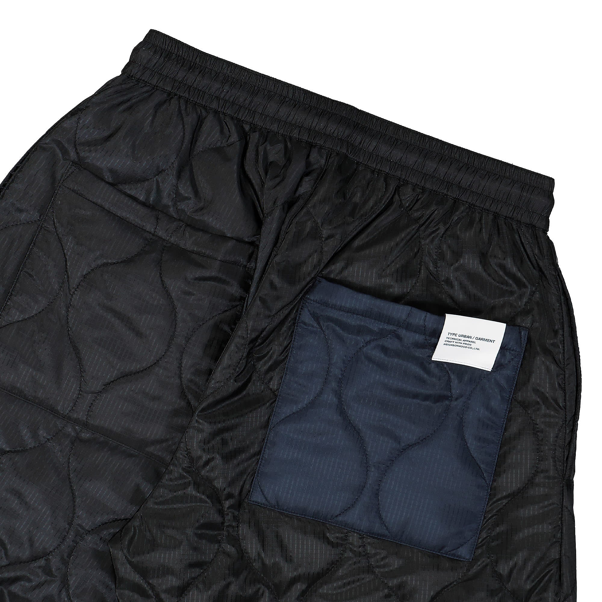 Neighborhood Quilting Pants 232TSNH-PTM01 / Black | OVERKILL