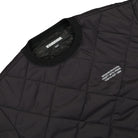 Neighborhood Quilting Pullover LS Shirt Black Sweatshirts Close-up | Overkill