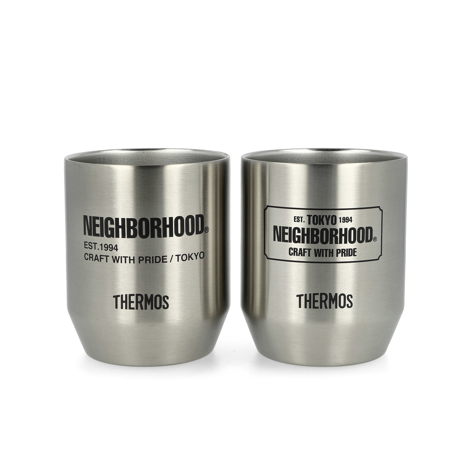 Neighborhood NH x Thermos JDH-360P Cup Set 232TXTXN-AC01 / Silver