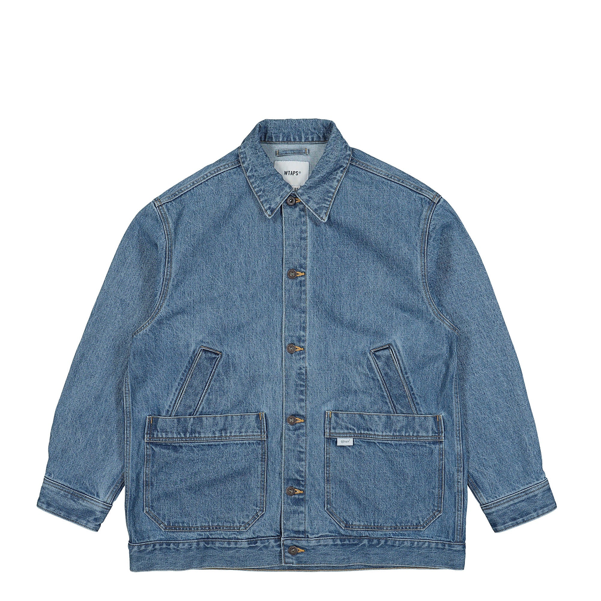 WTAPS Daddy / Jacket / Cotton. Denim Indigo Jackets 232WVDT-JKM04 / Indigo | Overkill