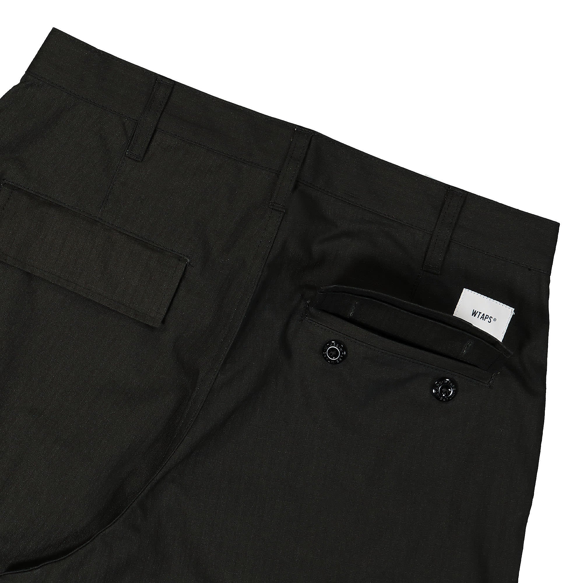 WTAPS MILT9602 / Trousers / Nyco. Ripstop 232WVDT-PTM03 / Black 