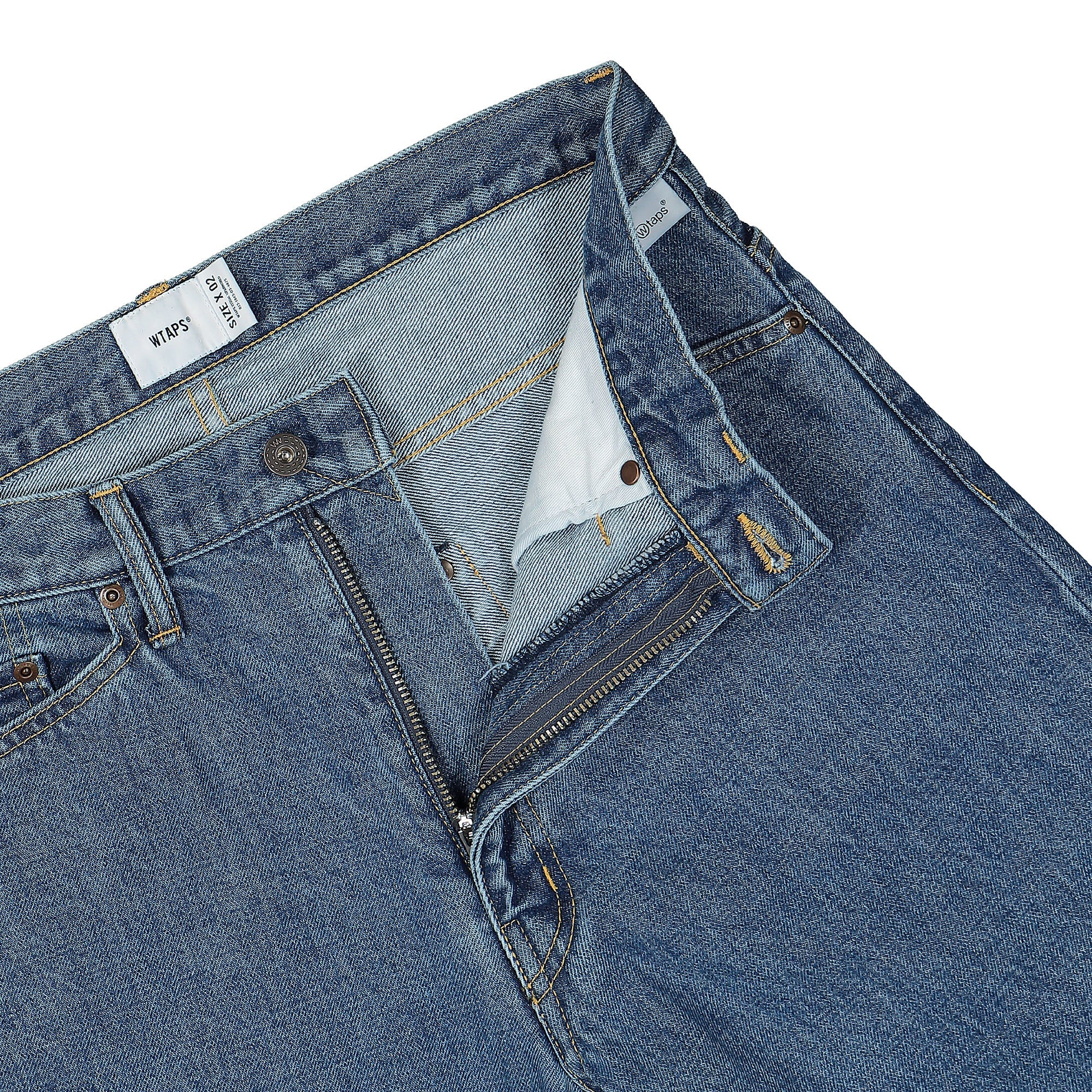 WTAPS Blues Taper / Trousers / Cotton. Denim Indigo Jeans Detailfoto | Overkill