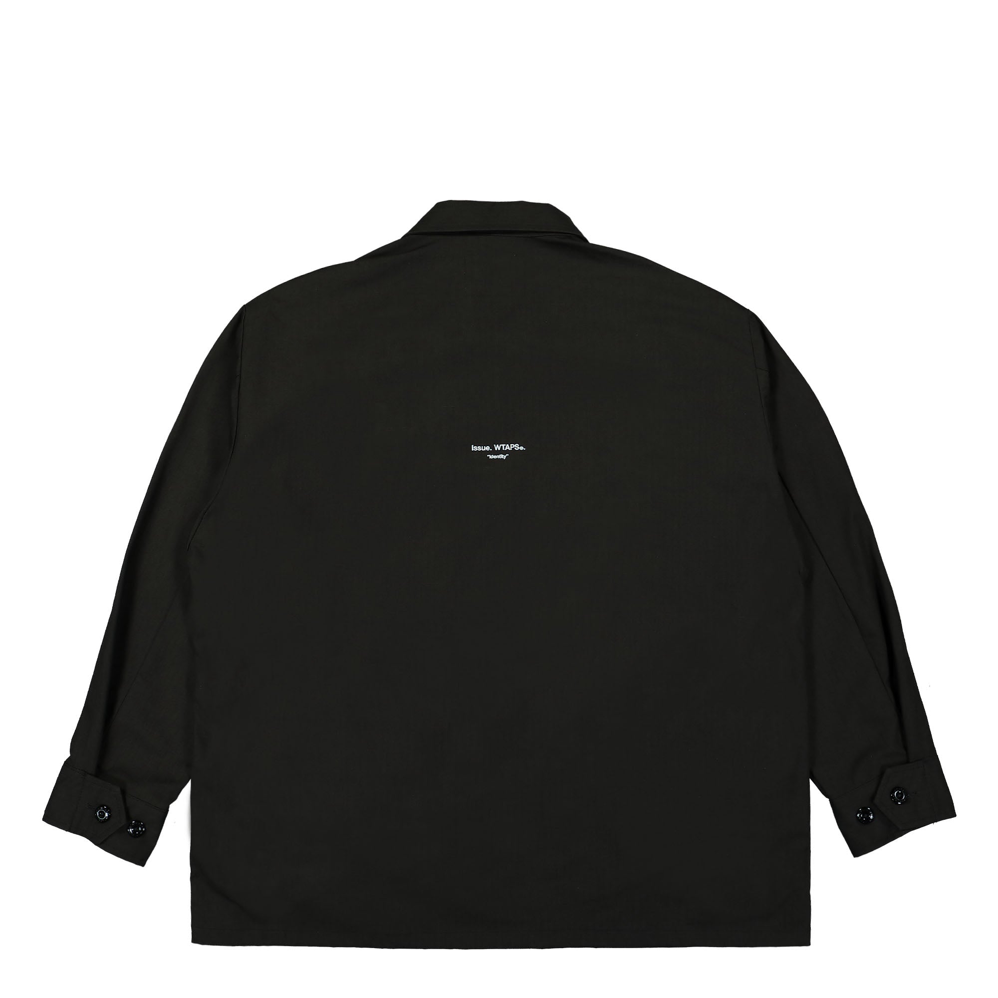 WTAPS JMOD 01 Identity Ripstop Shirt 232WVDT-SHM03 / Black | OVERKILL
