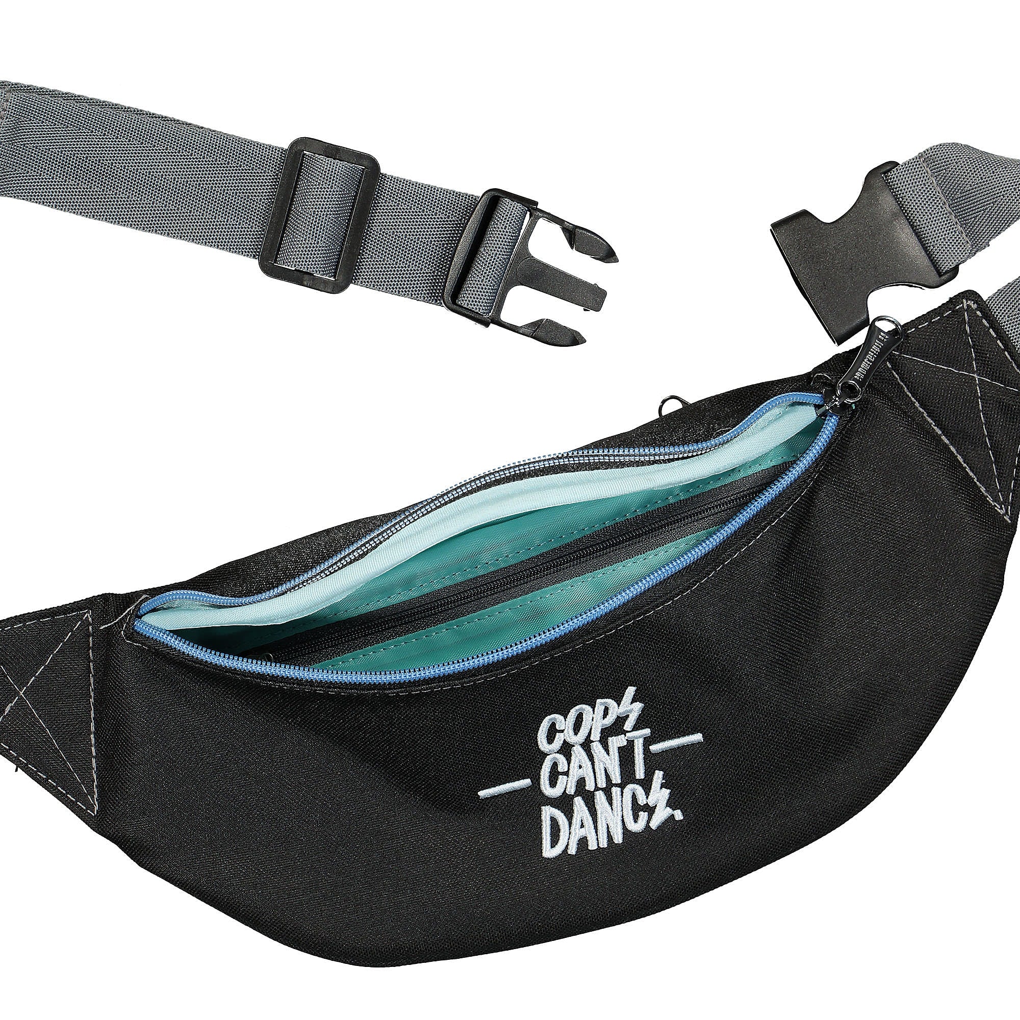 Mr. Serious Cops Cant Dance Vice Bag Black Hip & Waist Bags Close-up | Overkill