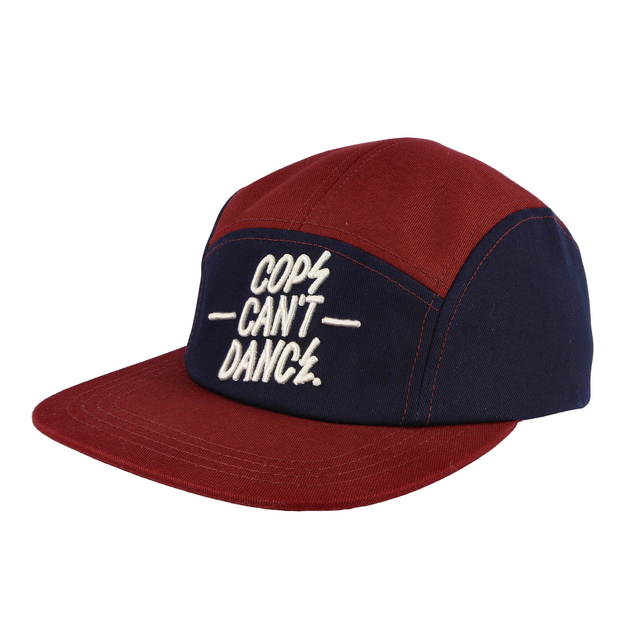 Mr. Serious Cops Cant Dance Cap Maroon / Red Caps 2370-2103 | Overkill