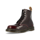 Dr. Martens Vegan 1460 Cherry Red Boots  Close Up | Overkill