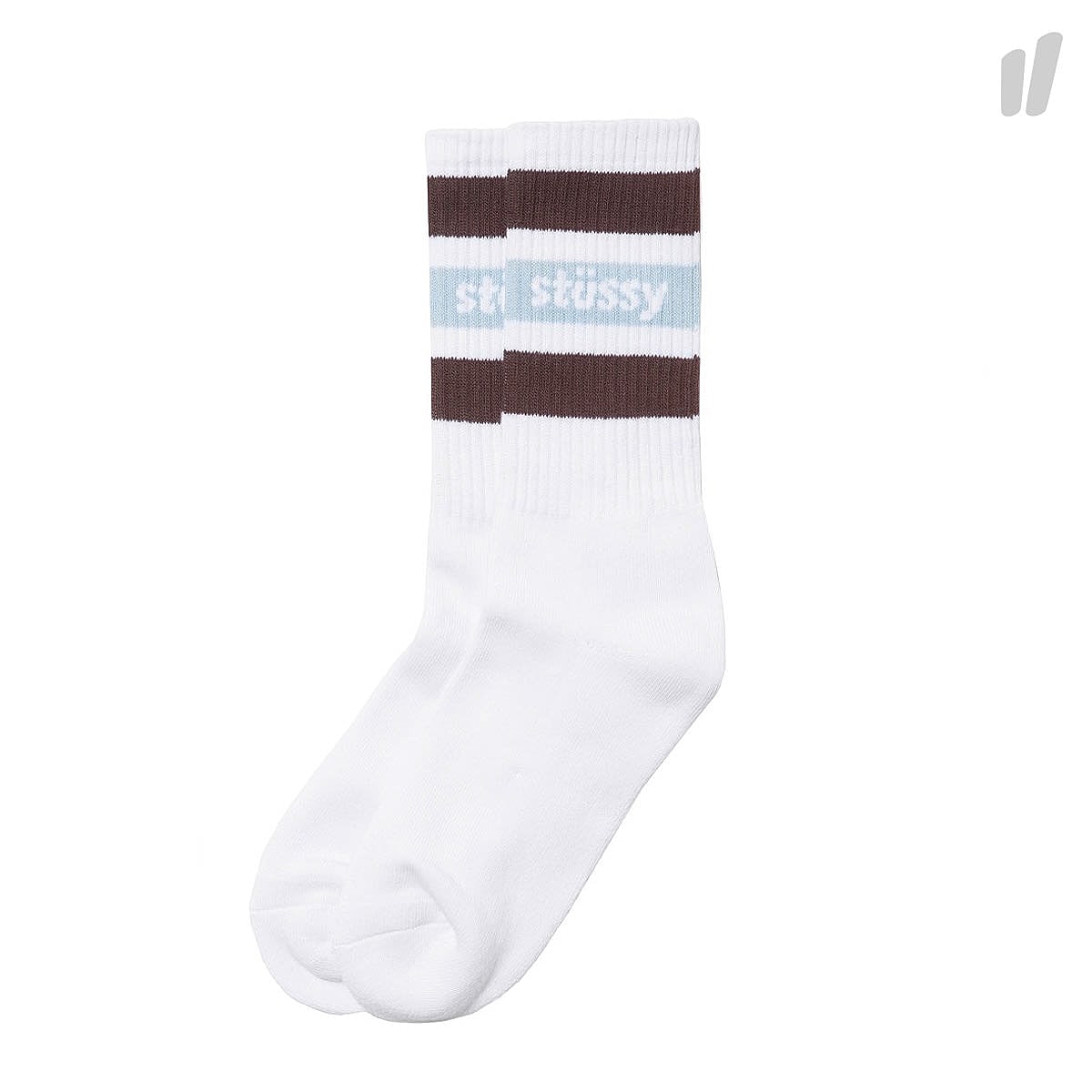 Stussy Stripe Crew Socks Burgundy Socks 238020 / 0615 | Overkill