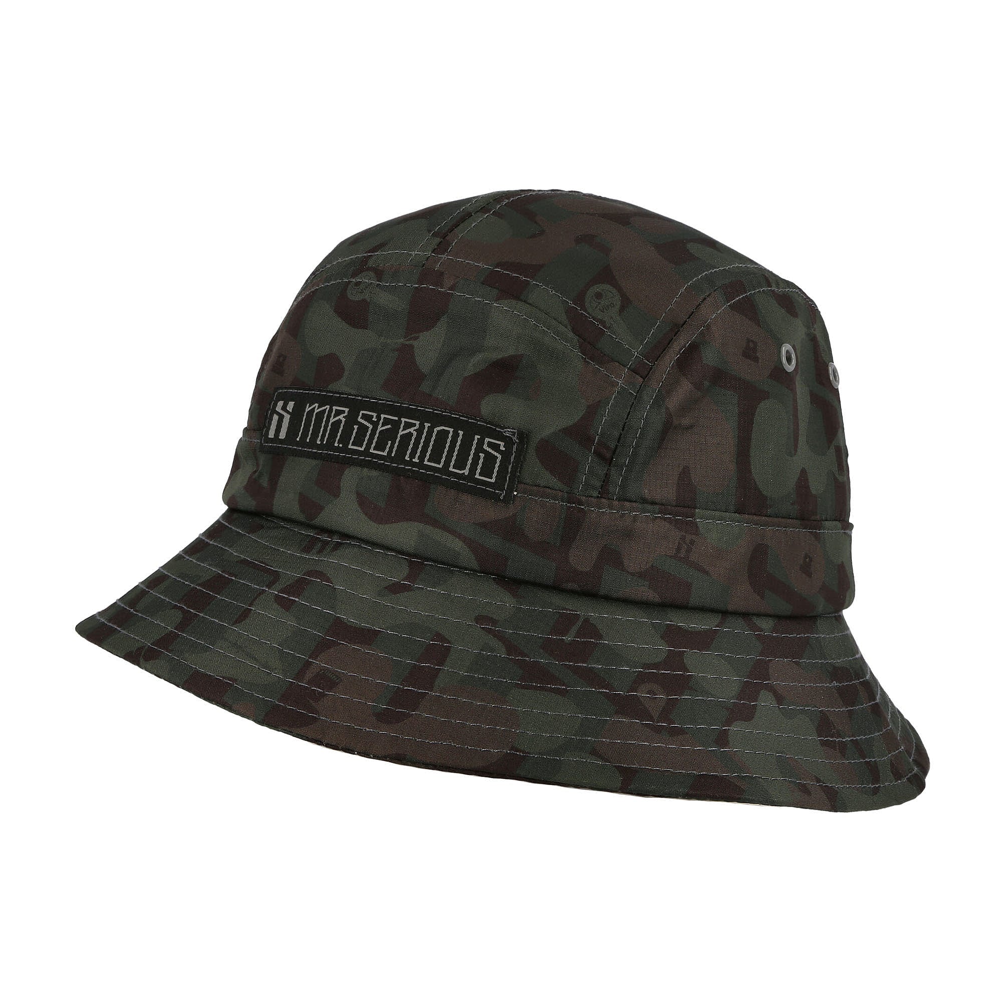 Mr. Serious Bucket Hat Camouflage Bucket Hats 2390-3227 | Overkill