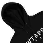 WTAPS Academy / Hoody / Cotton. College Black Hoodies Close-up | Overkill