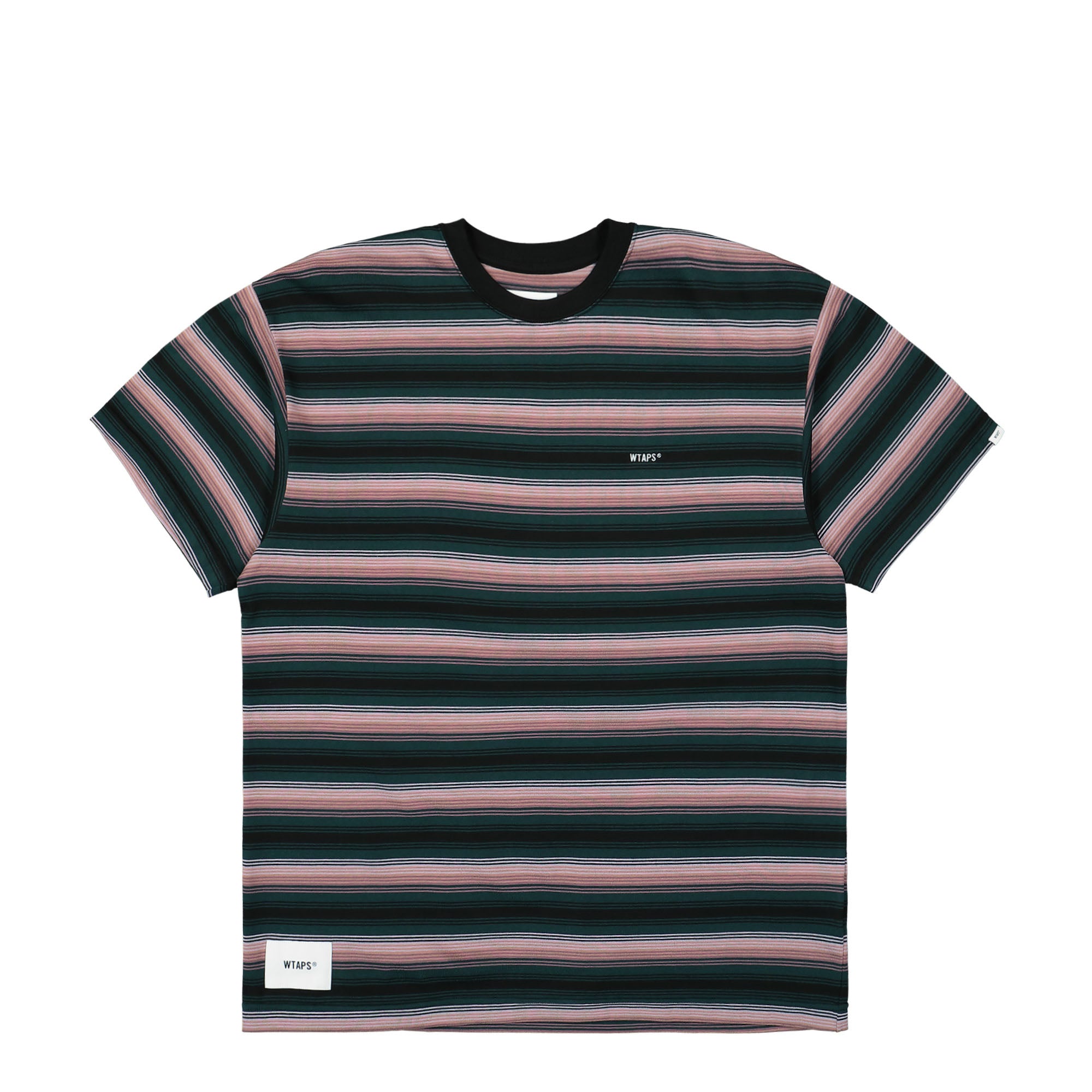 WTAPS BDY 02 / SS / Cotton. Sign Green T-Shirts 241ATDT-CSM26 / Green | Overkill
