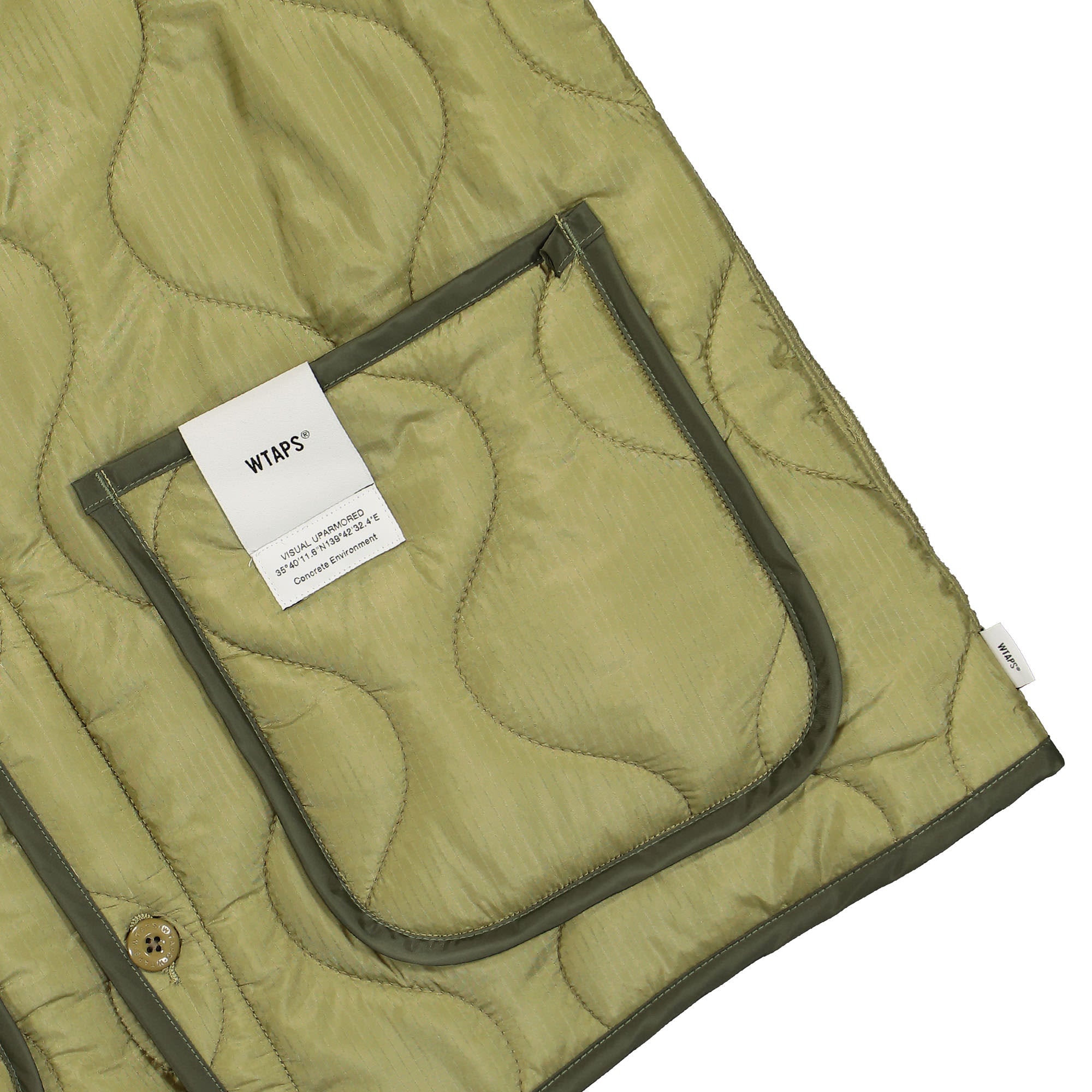 WTAPS WLJ / Jacket / Nylon. Ripstop. VV 241CWDT-JKM02 / Olive Drab  