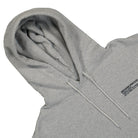Neighborhood Plain Sweat Parka LS Gray Hoodies Close-up | Overkill