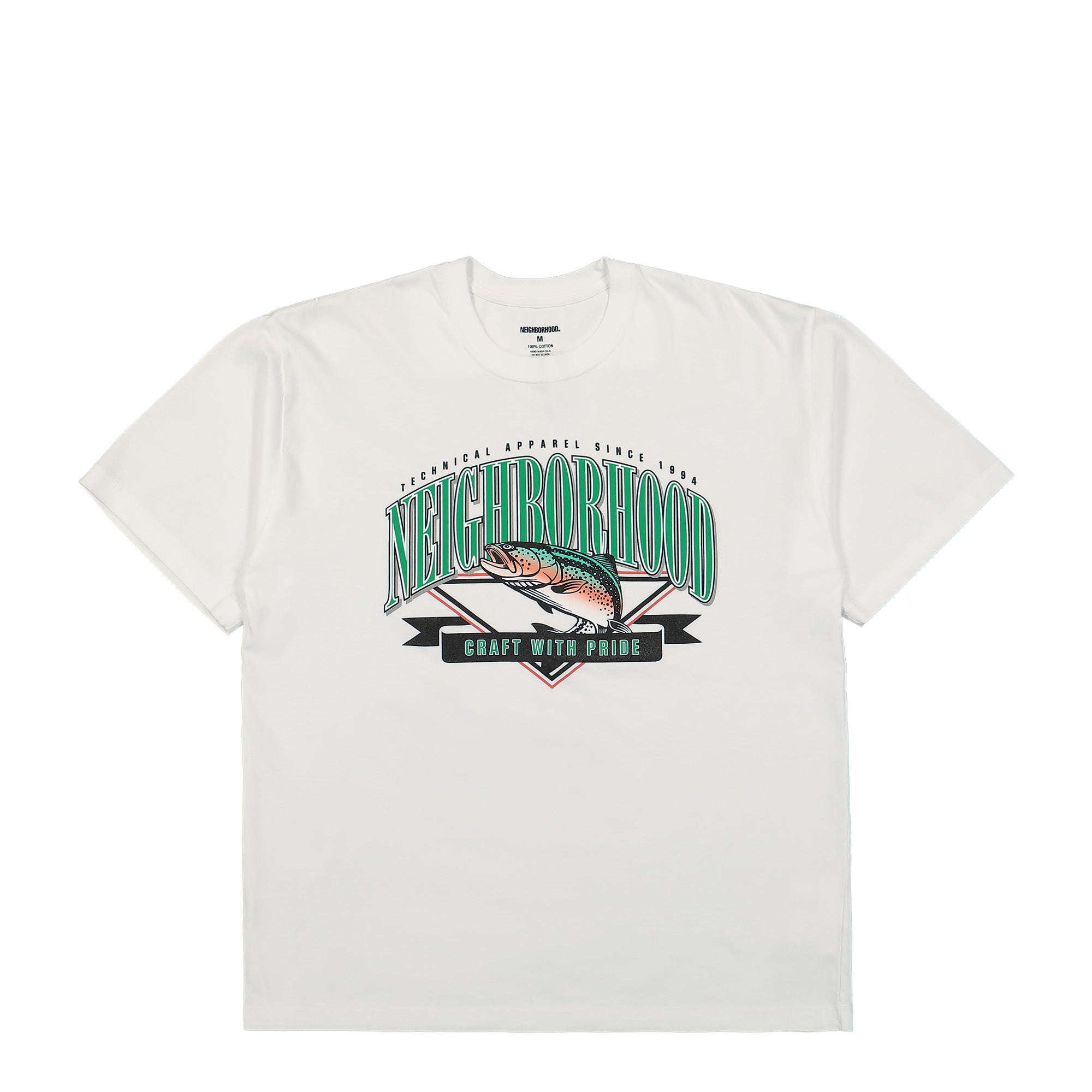 Neighborhood NH . Tee SS-21 White T-Shirts 241PCNH-ST21 / White | Overkill