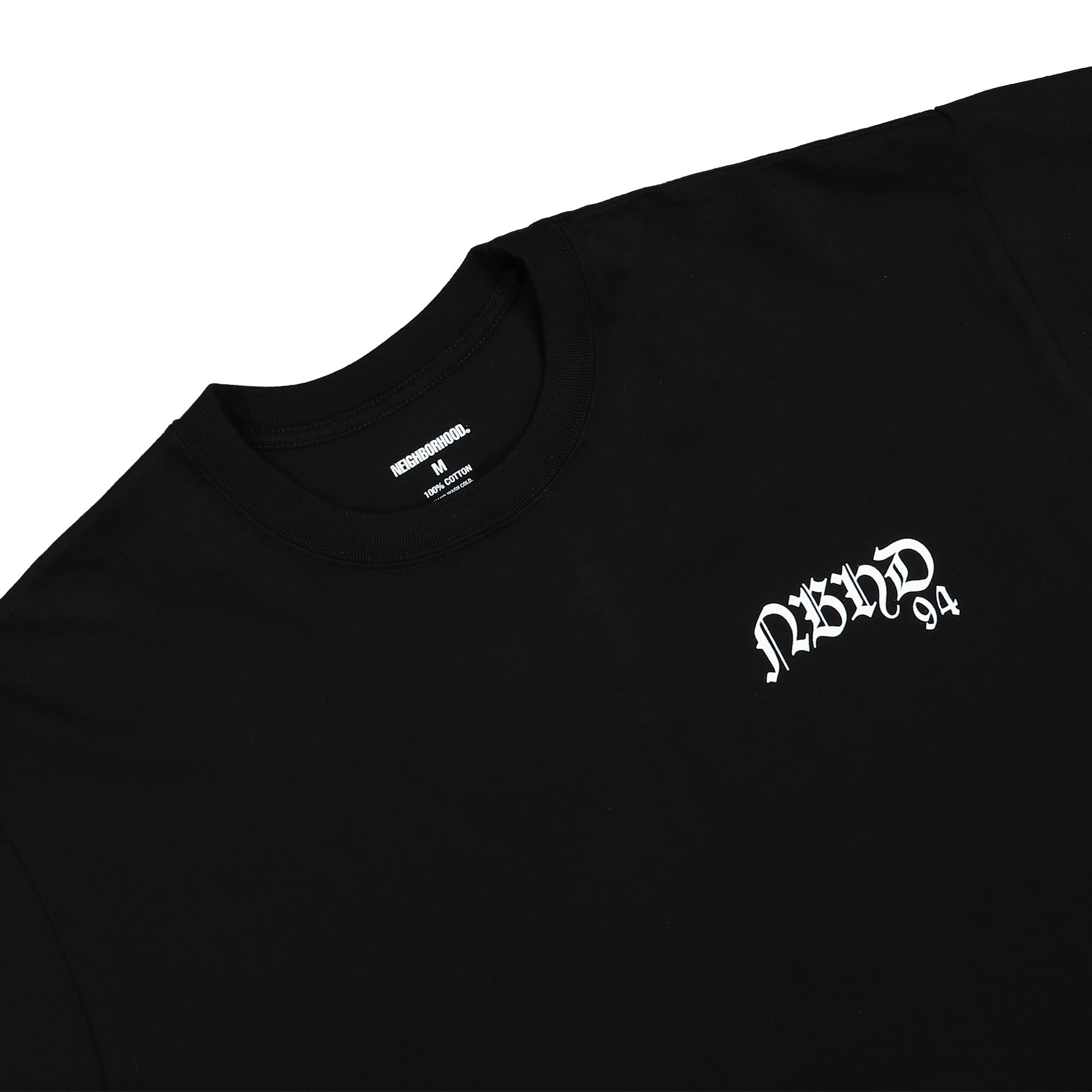 Neighborhood NH . Tee SS-23 241PCNH-ST23 / Black | OVERKILL