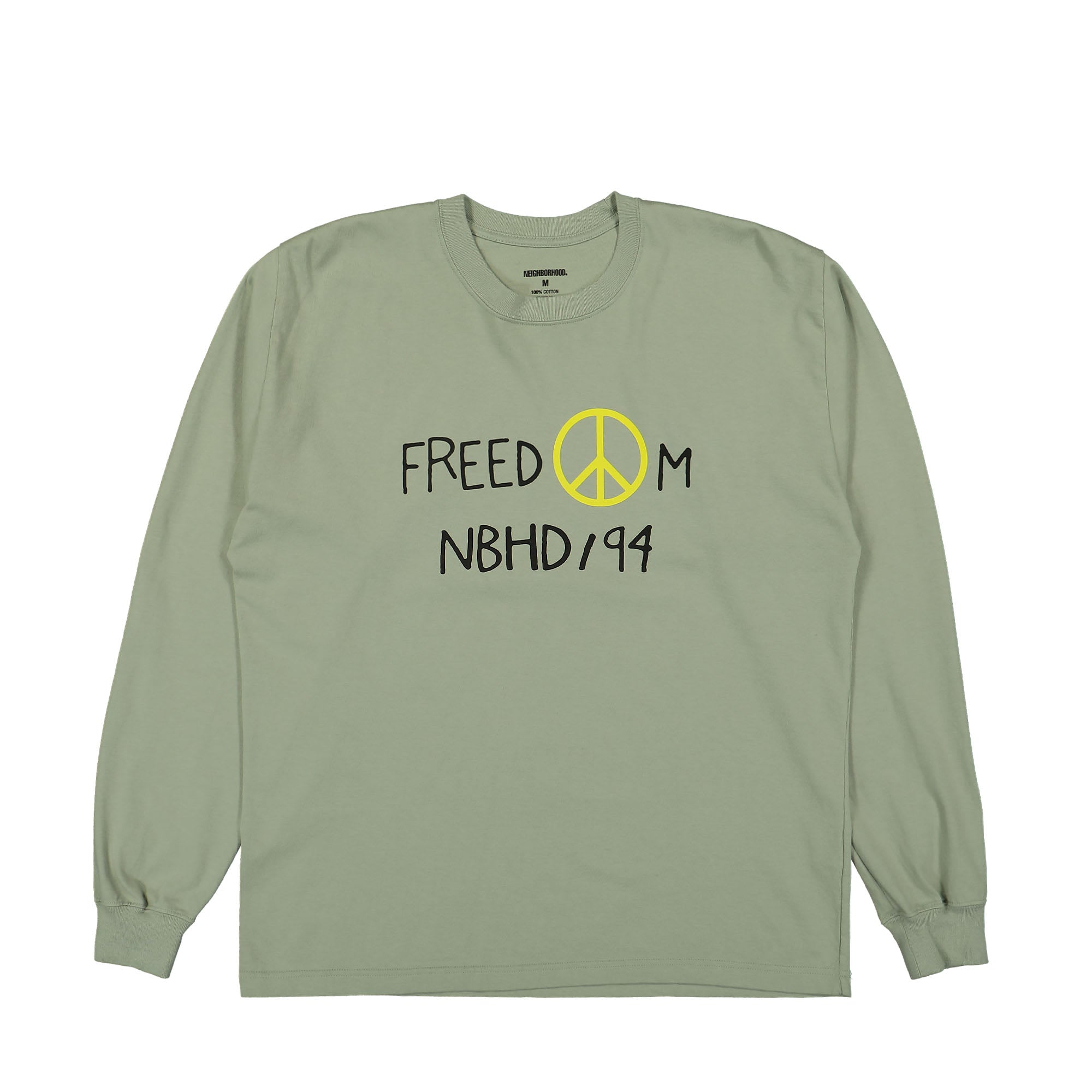 Tシャツ Neighborhood NH. LS-8 Tee 241PCNH-LT08 / Sage Green | OVERKILL