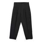 Neighborhood Tuck Pants Black Casual Pants 241SPNH-PTM05 / Black | Overkill