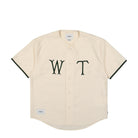 WTAPS League / SS / Cotton. Satin. Spina White Shirts 241TQDT-SHM05 / White | Overkill