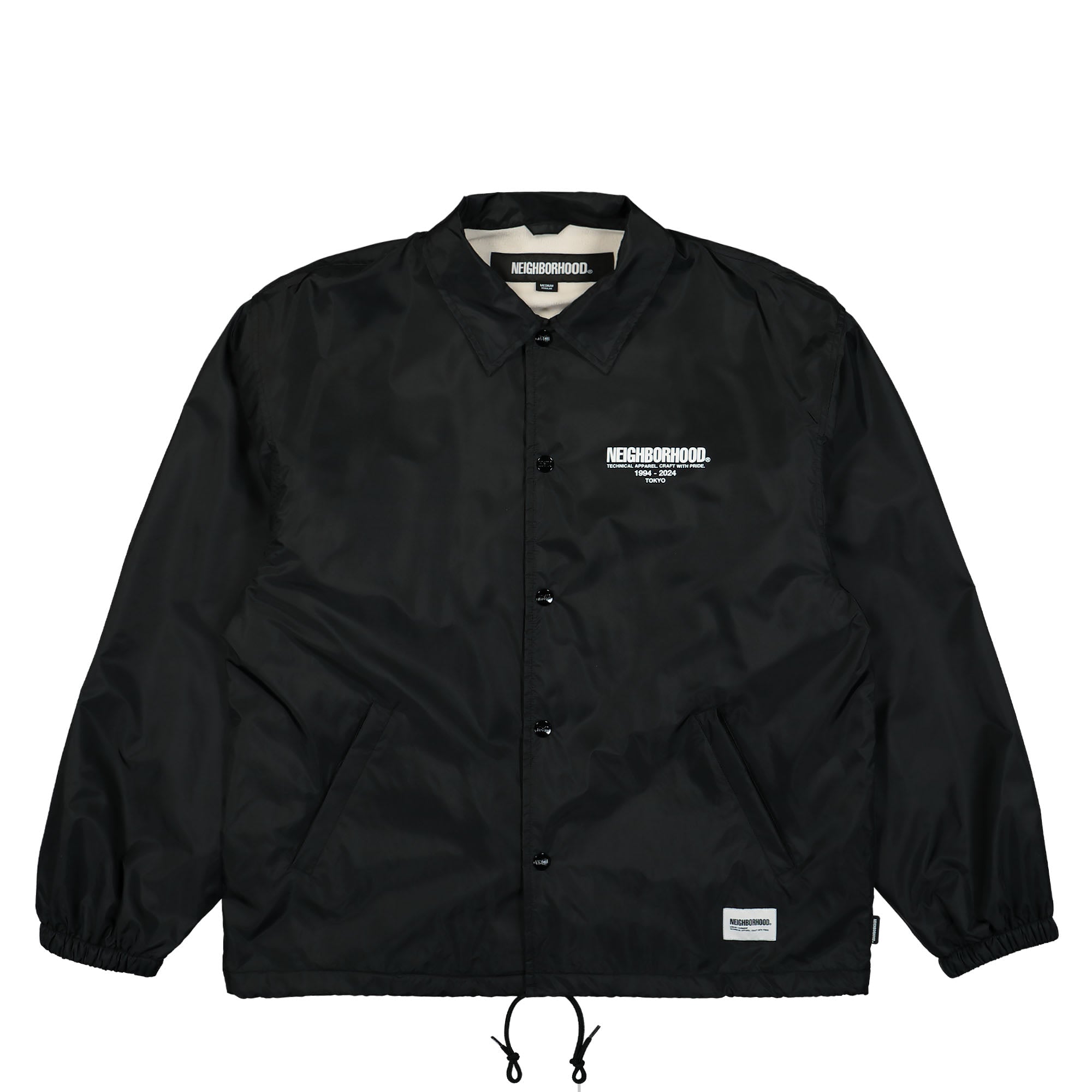 Neighborhood Winbreaker Jacket-1 Black Windbreaker 241TSNH-JKM01 / Black | Overkill