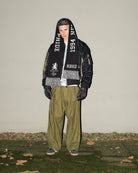 Neighborhood Team Muffler Black Scarves Close-up | Overkill