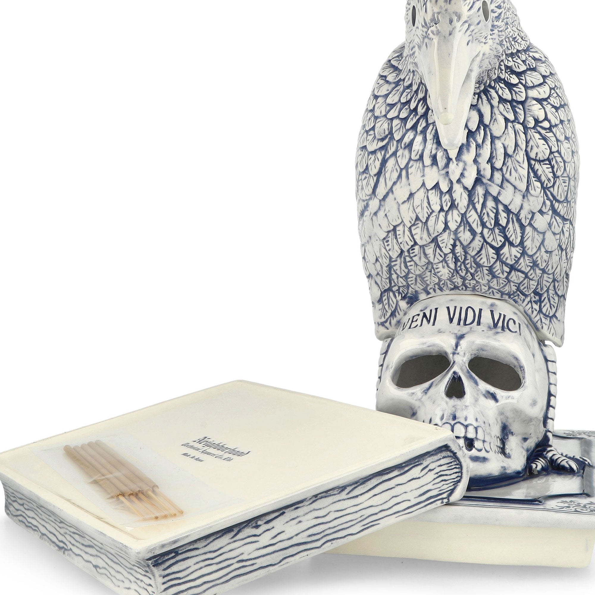 Neighborhood Crow Incense Chamber Blue Incense & Candles Close-up | Overkill