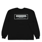 Neighborhood NH. Tee LS-1 Black Longsleeves Close-up | Overkill