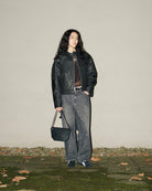 Neighborhood Washed Utility Pants Black Jeans Close-up | Overkill