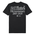 24 Kilates Anniversary Logo Tee Black T-Shirts Close-up | Overkill