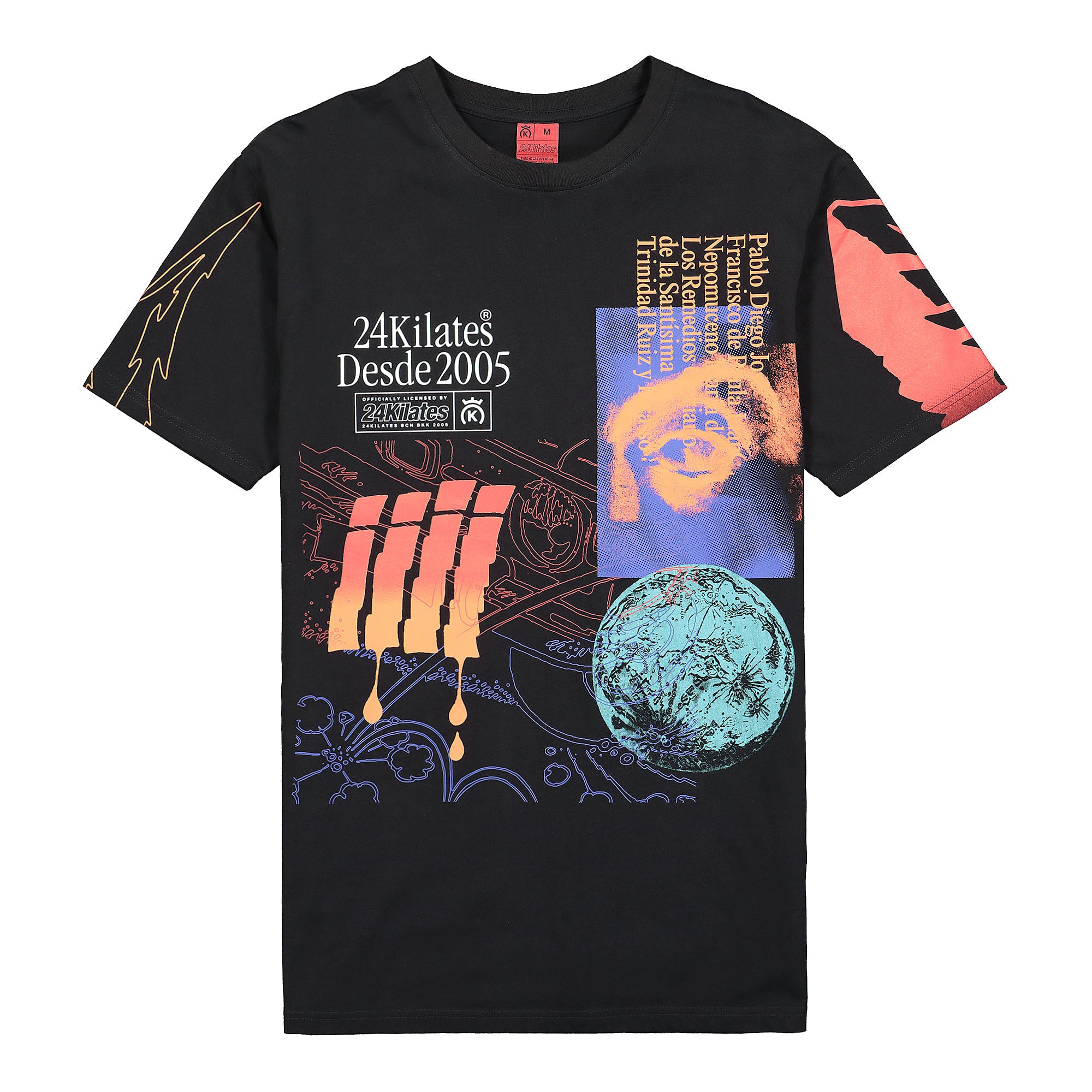24 Kilates Compo 3 Tee Black T-Shirts 24KSS21-CP3-SS-01 | Overkill