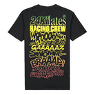 24 Kilates Racing Crew Tee Black T-Shirts Close-up | Overkill